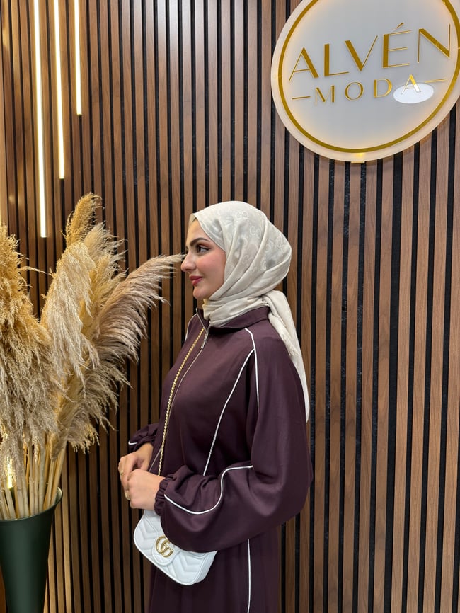 Sela Şerit Detaylı Etekli Oysho Takım | Mor