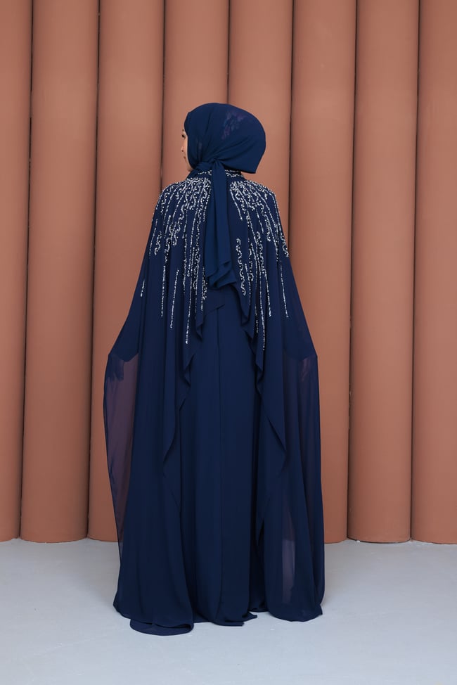 Elmina Abiye | Lacivert