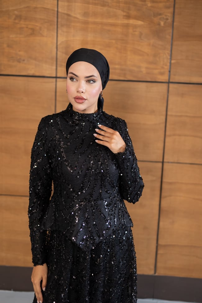 Inciya Abiye | Siyah