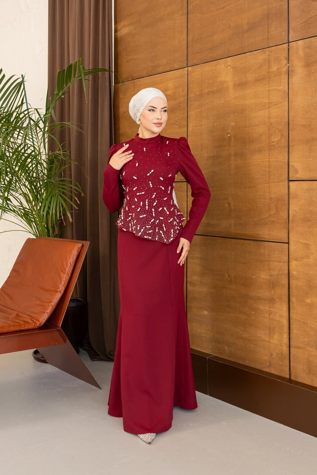 Kartanesi Abiye | Bordo