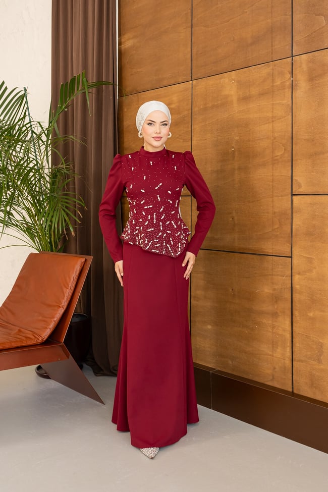 Kartanesi Abiye | Bordo