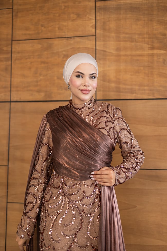 Ravza Payetli Model Abiye | Vizon