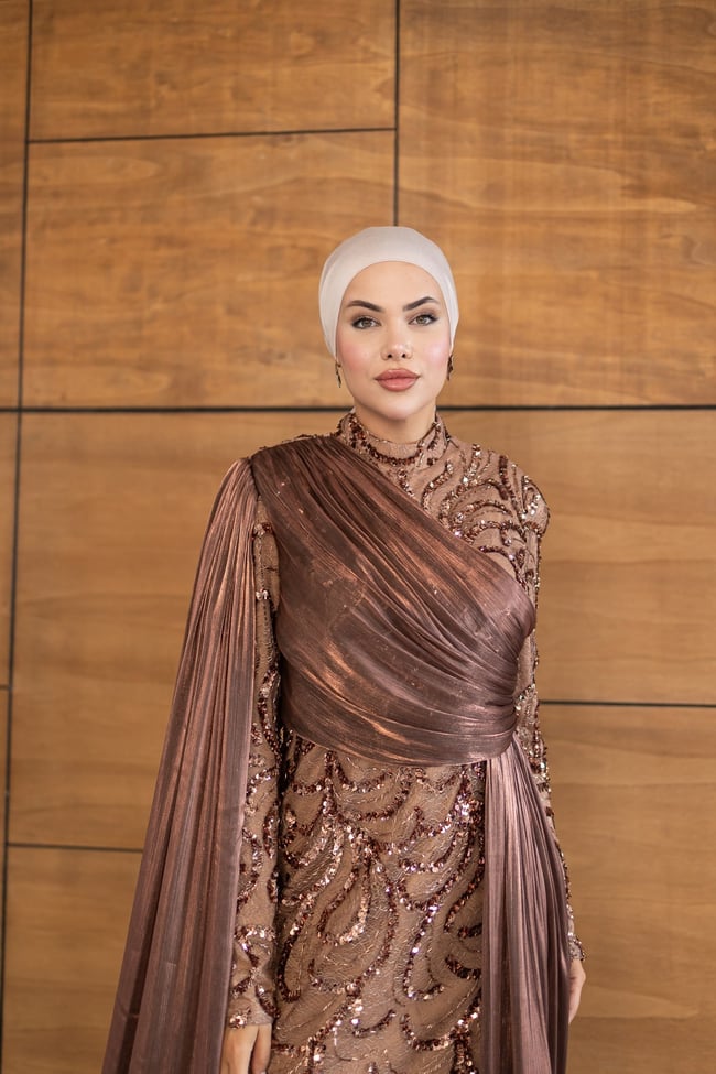 Ravza Payetli Model Abiye | Vizon