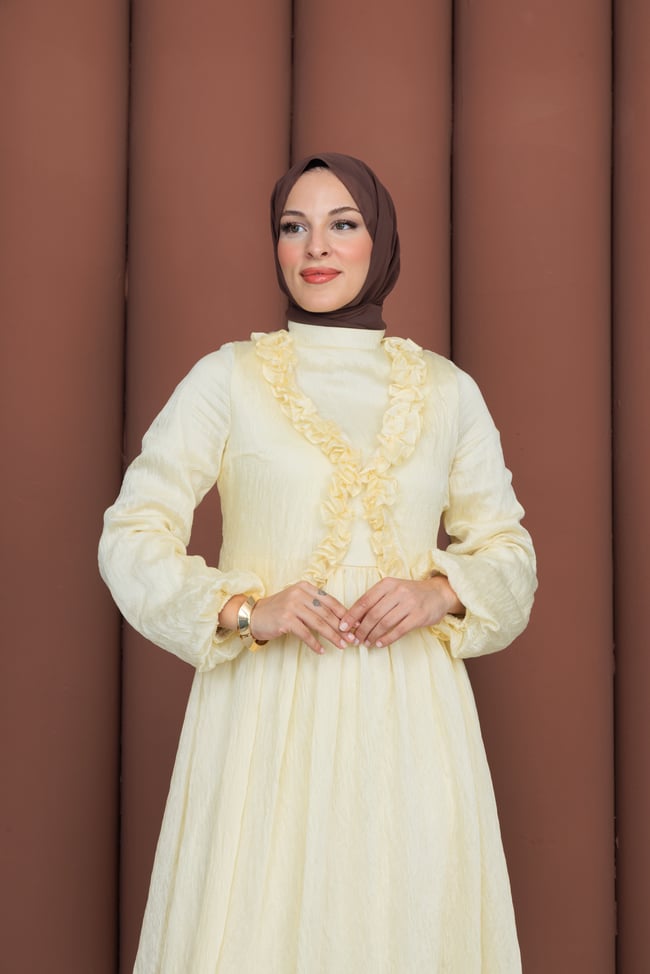 Sare Elbise | Sarı