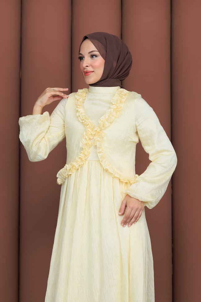 Sare Elbise | Sarı
