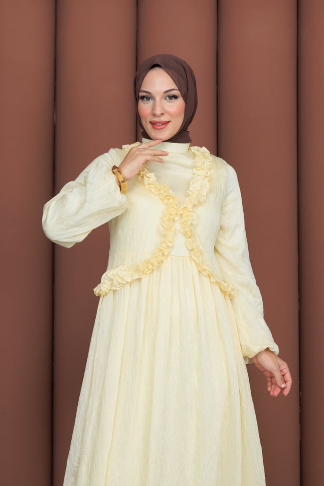 Sare Elbise | Sarı