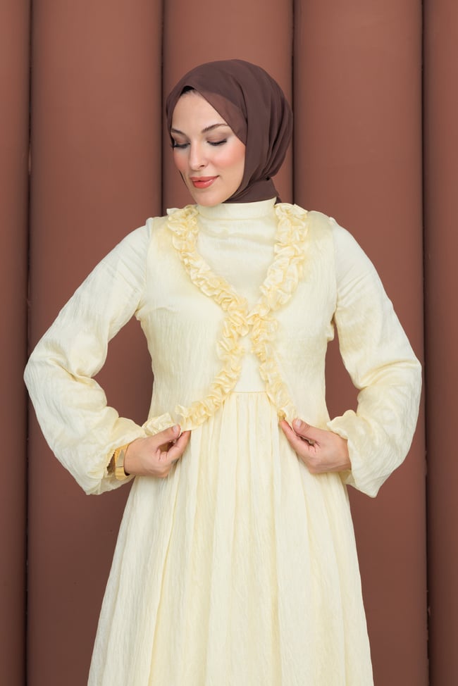 Sare Elbise | Sarı