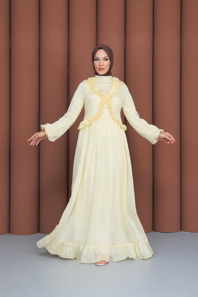 Sare Elbise | Sarı
