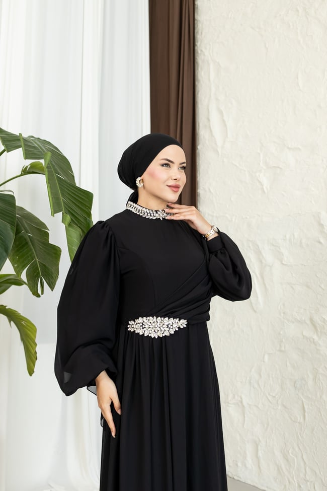 Zümrüt Abiye | Siyah