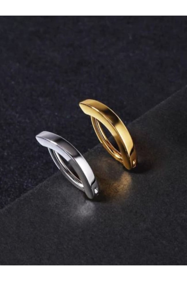 316l Cerrahi Çelik Yarım Halka Göbek Piercing Gold Renk