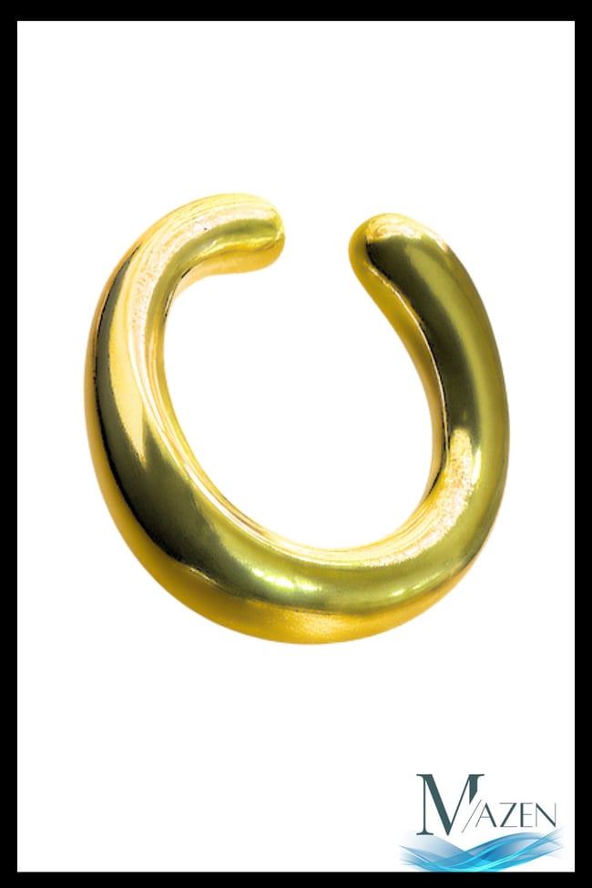 Asimetrik Halka Kıkırdak Küpe | Earcuff | Kadın Takı Aksesuar | Delik Gerektirmeyen