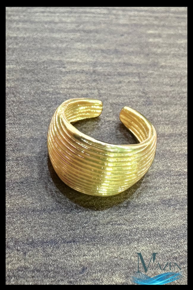 Çizgili Tasarım Kıkırdak Küpe | Earcuff | Kadın Takı Aksesuar | Delik Gerektirmeyen
