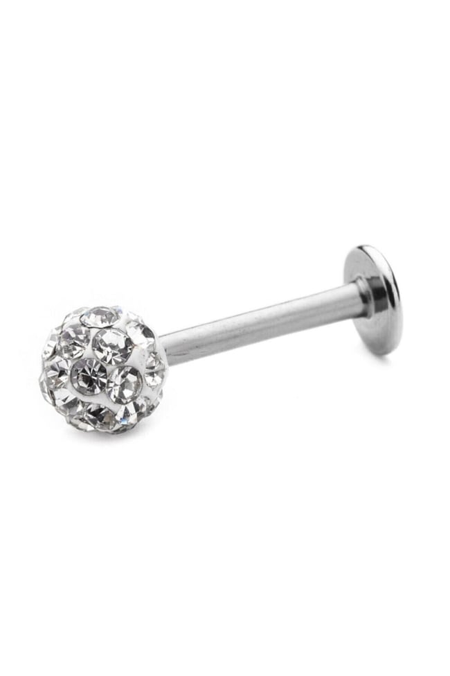 Çok Taşlı Şambala Dudak, Tragus, Kulak Piercingi