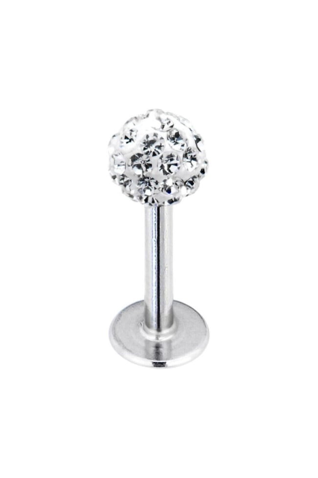 Çok Taşlı Şambala Dudak, Tragus, Kulak Piercingi