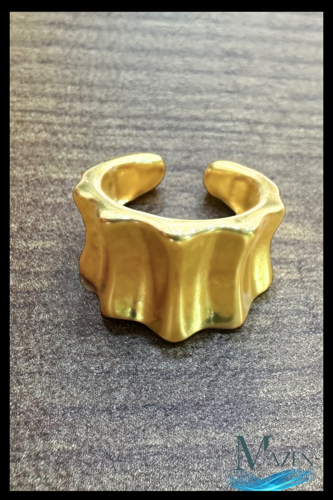Dalgalı Model Kıkırdak Küpe | Earcuff | Kadın Takı Aksesuar | Delik Gerektirmeyen