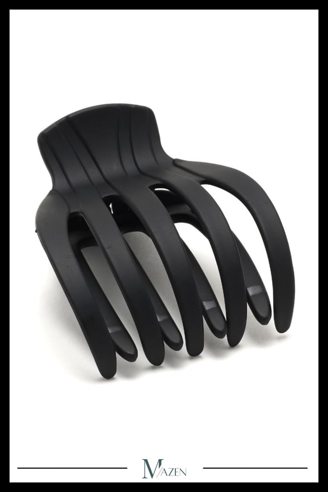Ergonomik Yassı Mandal Saç Tokası Güçlü Kavrama Rahat Kullanım