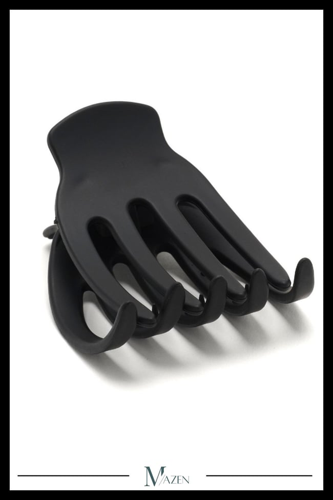 Ergonomik Yassı Mandal Saç Tokası Güçlü Kavrama Rahat Kullanım