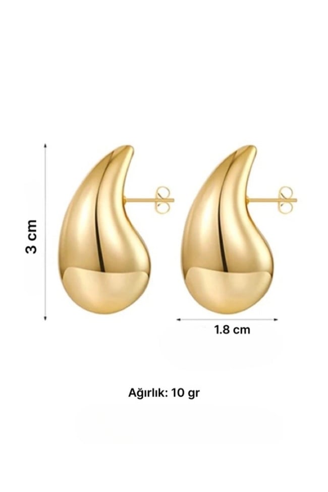 Gözyaşı Damlası Küpe  Küpe