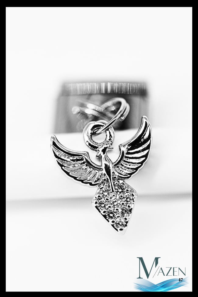 Kanat Sallantılı Charm | İtalyan Bileklik Uyumlu | İtalyan Çarm Kadın Takı Aksesuar