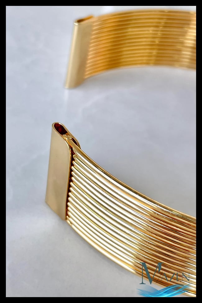 Kleopatra Gold Choker Kolye | Antik Mısır Esintili | Geniş Band Model | Kadın Takı Aksesuar
