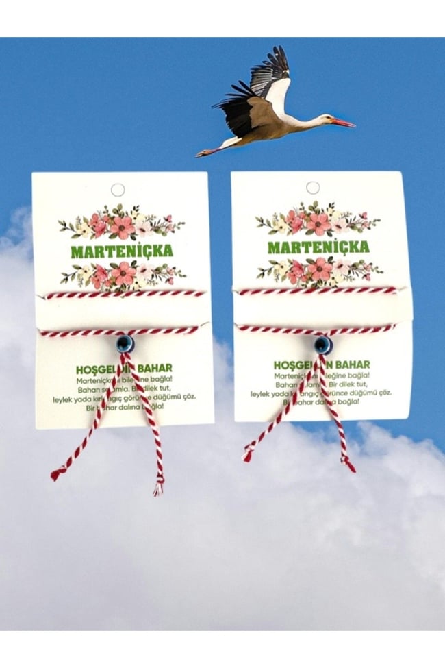 Marteniçka Bileklik Bahar Bilekliği 2 Adet
