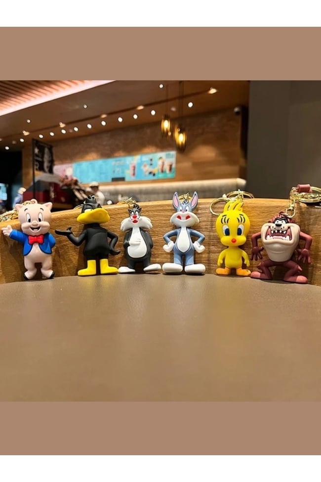 Sevimli 3D Silikon Anahtarlık Kaliteli Büyük Boy Jerry