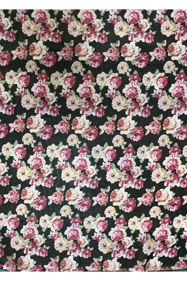 Şifon Fular 45x45 Saç, Çanta, Bilek, Boyun Aksesuarı