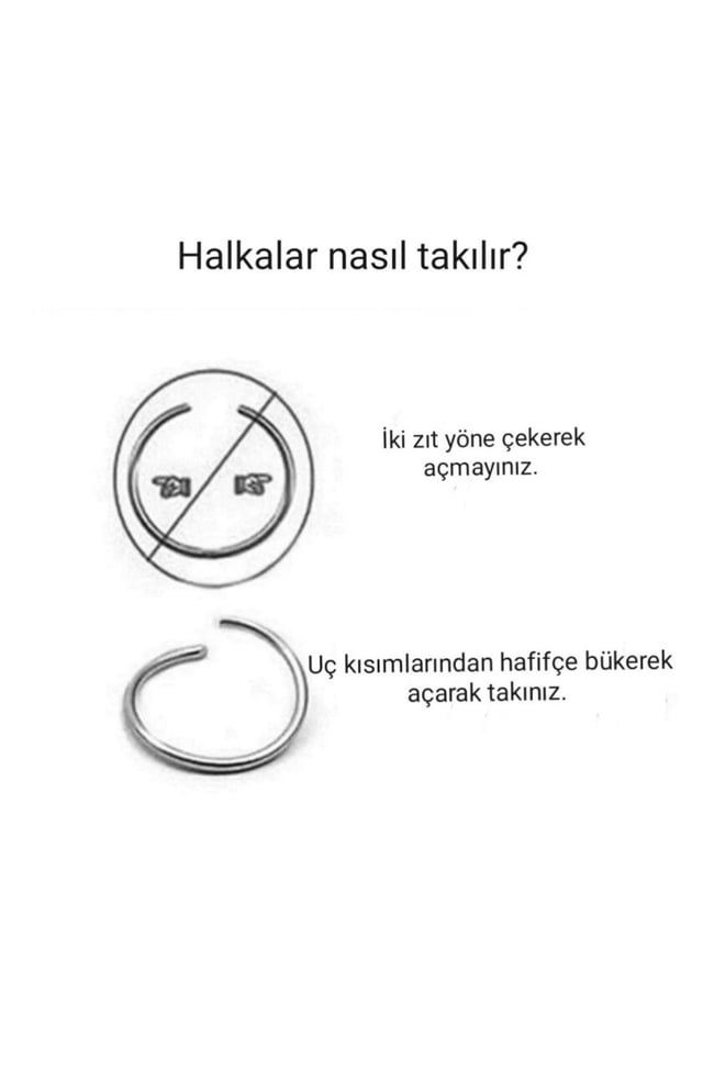Sıkıştırma Fake Halka Hızma, Piercing
