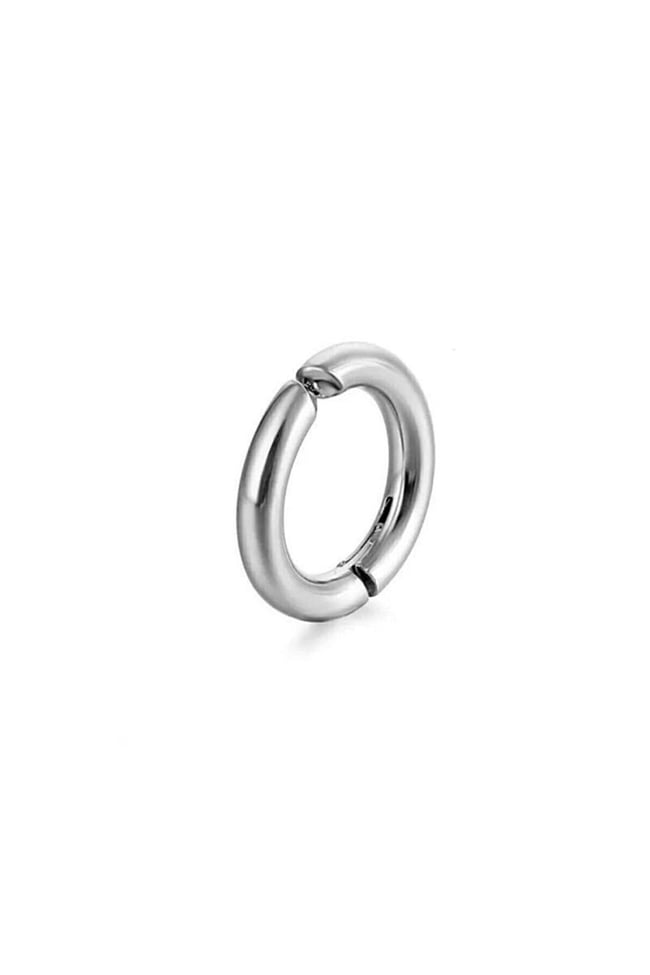Sıkıştırmalı Deliksiz Fake 316l Paslanmaz Cerrahi Çelik Unisex Küpe Kıkırdak Küpe Ear Cuff (1 ADET)