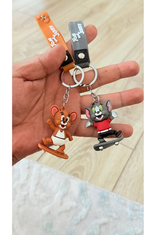 Tom Ve Jerry Anahtarlık 2 Adet
