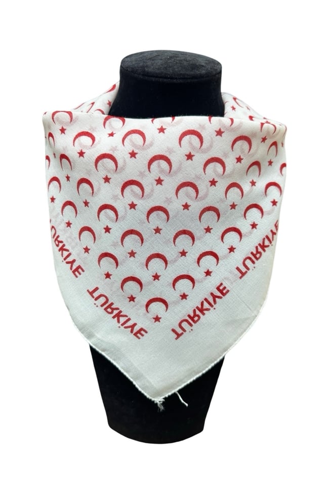 Türkiye yazılı Çok Amaçlı Bandana Renk 50x50