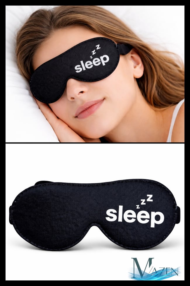 Yıkanabilir Uyku Maskesi Göz Bandı Sleep
