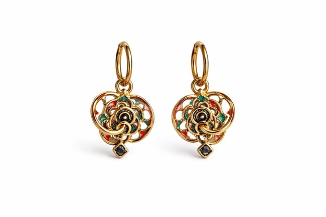 Kadın Vintage Charm Küpe
