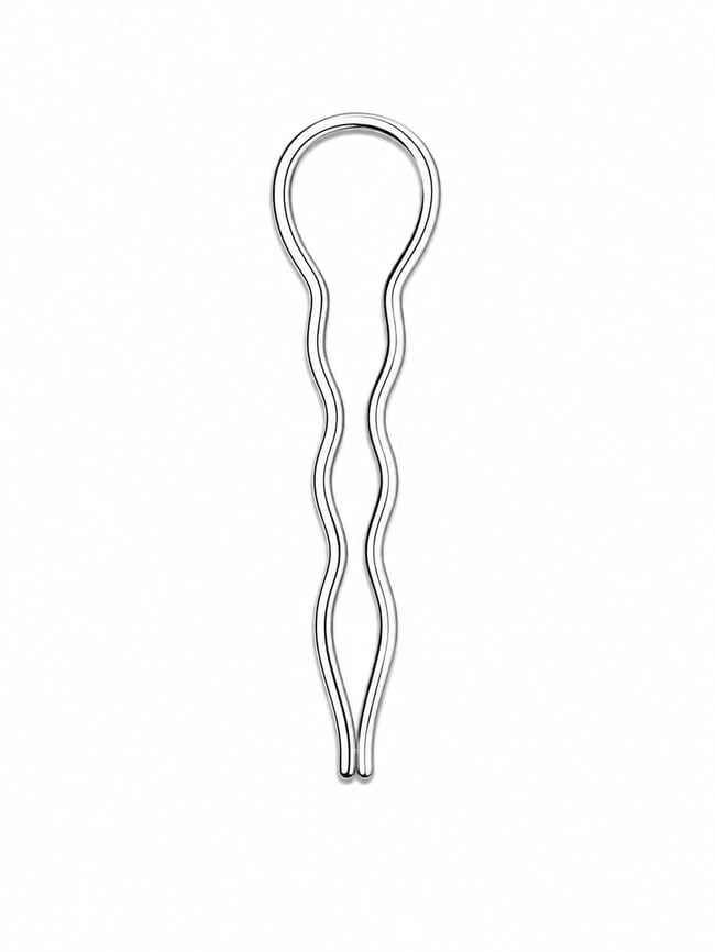 Metal Dalga Form Topuz Tokası
