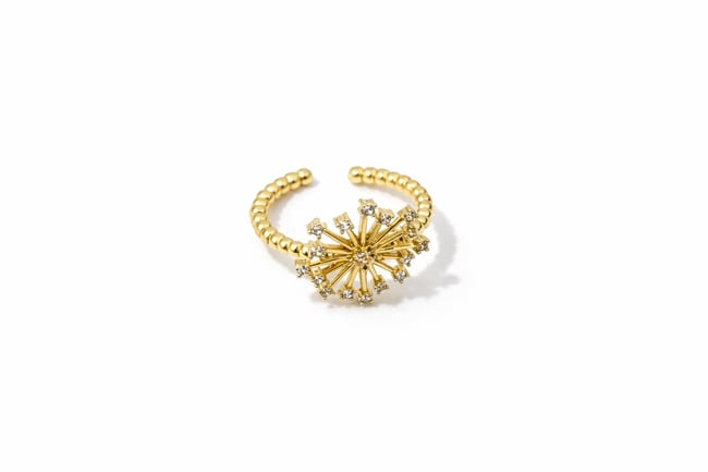 sparks gold yüzük