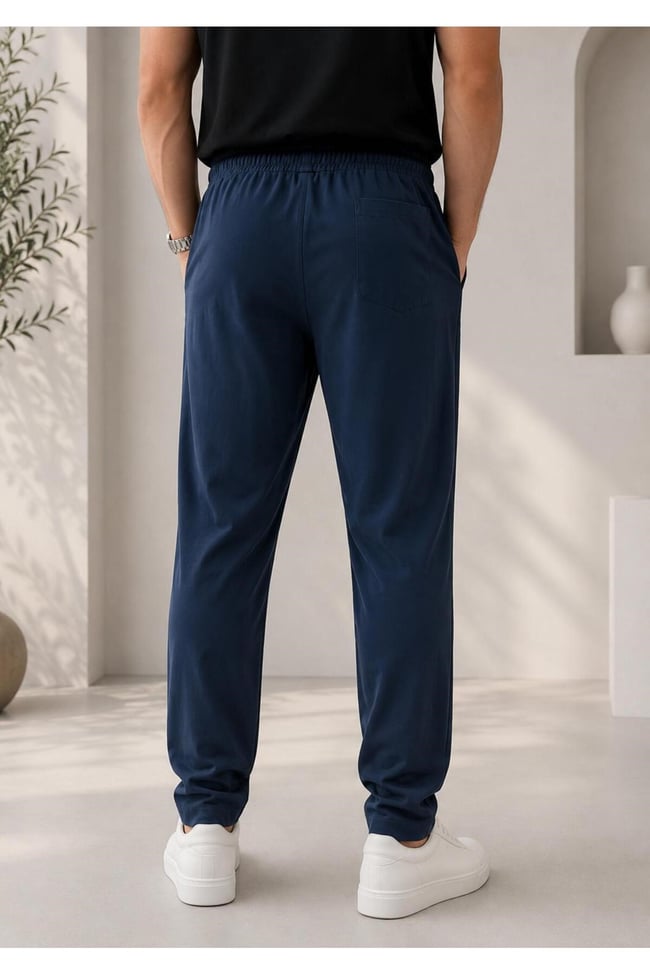 Erkek modal kumaş baggy pantolon