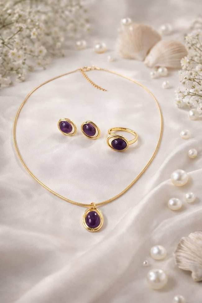 Ametist Zerafet Set