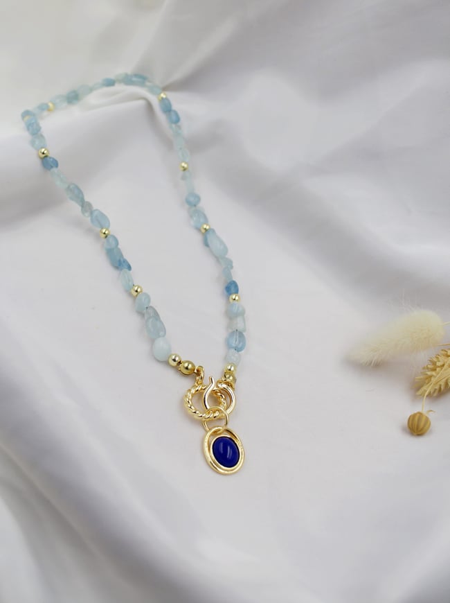 Aqua Aura Kolye