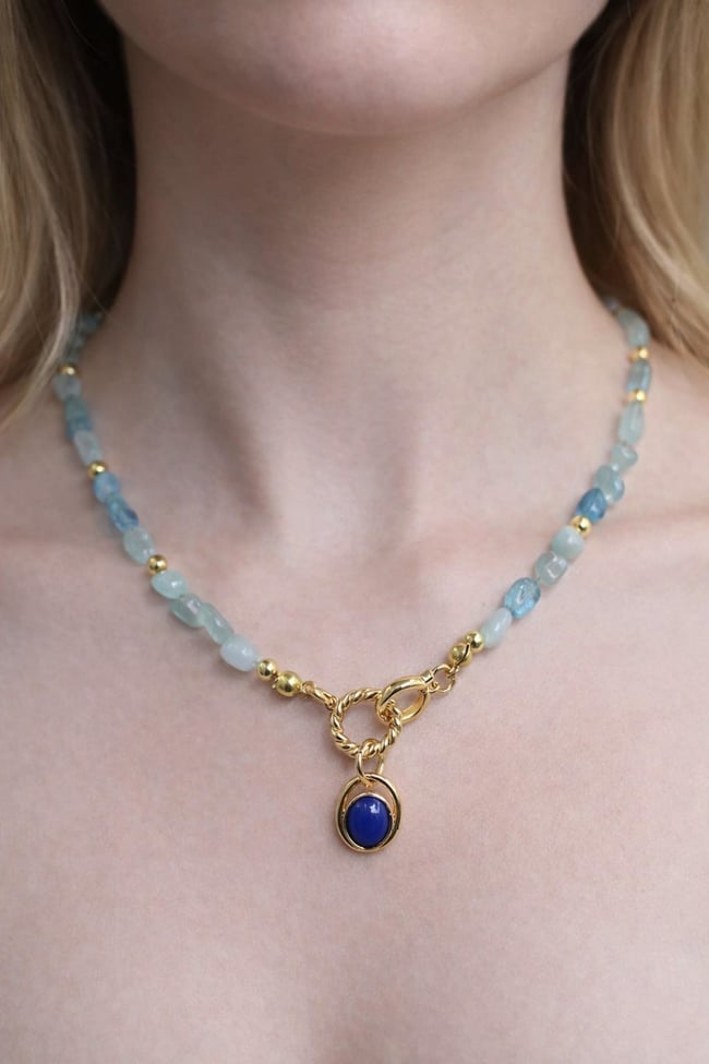 Aqua Aura Kolye