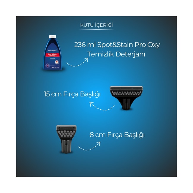 Bissell SpotClean C3 Halı – Koltuk Yıkama ve Leke Çıkarma Makinesi
