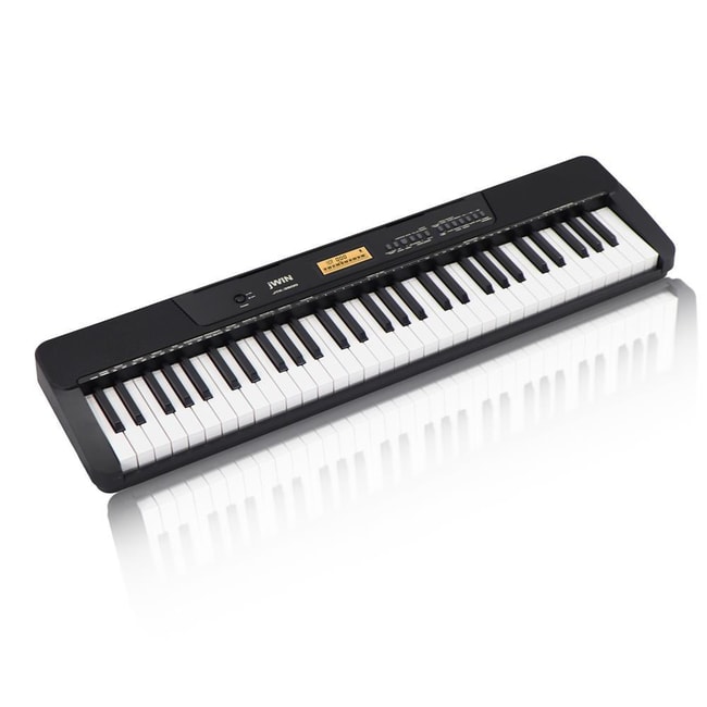 Jwin JTK-3600 61 Tuş Hassasiyetli 5 Oktav Org Seti - Siyah