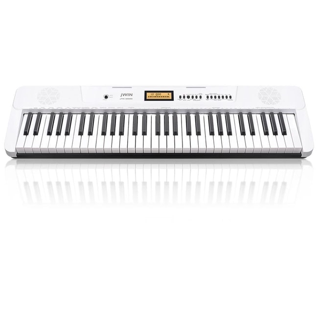 Jwin JTK-3600 61 Tuş Hassasiyetli 5 Oktav Org Seti - Beyaz