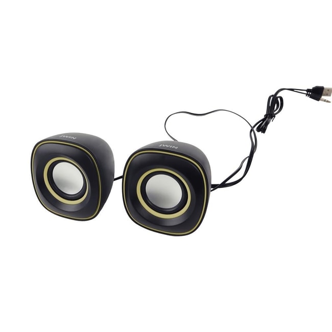 Jwin S-610 2li USB Hoparlör - Sarı
