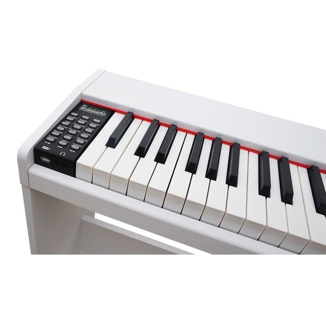 Jwin SDP-88 Tuş Hassasiyetli 88 Tuşlu Dijital Piyano - Beyaz
