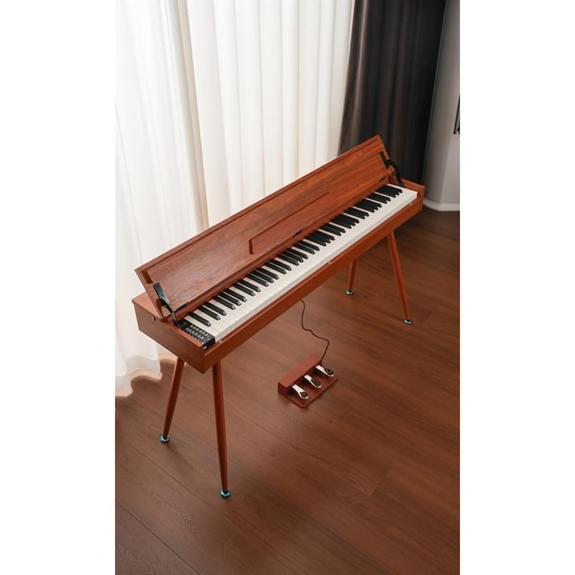 Jwin Sapphire SDP-115 Çekiç Aksiyonlu 88 Tuşlu Dijital Piyano - Kahve