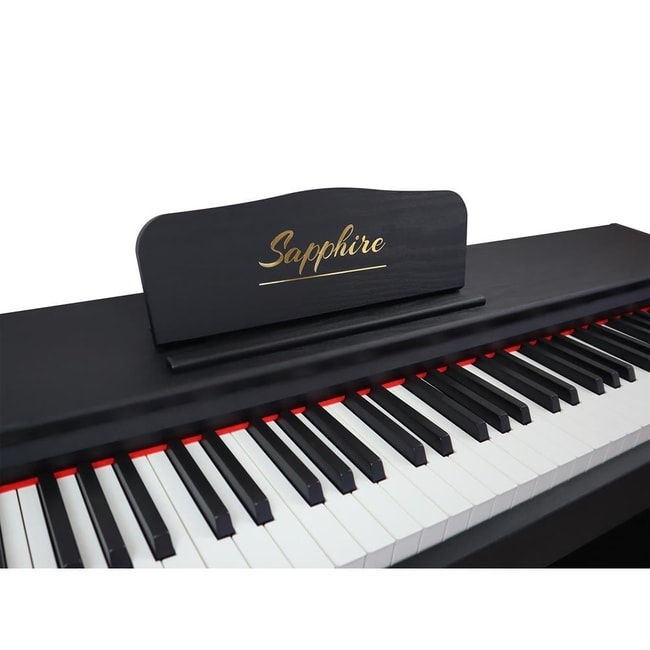 Jwin Sapphire SDP-120 Çekiç Aksiyonlu 88 Tuşlu Dijital Piyano - Siyah