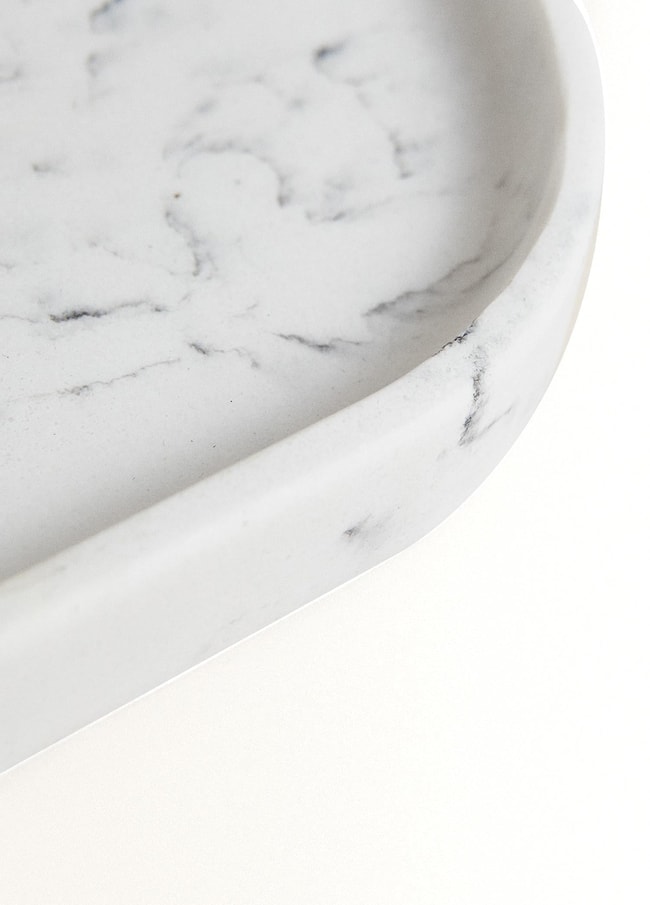 The Mia Marble Makyaj Aynası 18x10x25 cm