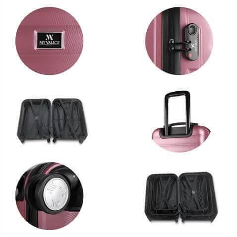 Colors Abs Büyük Boy Rose Gold Valiz