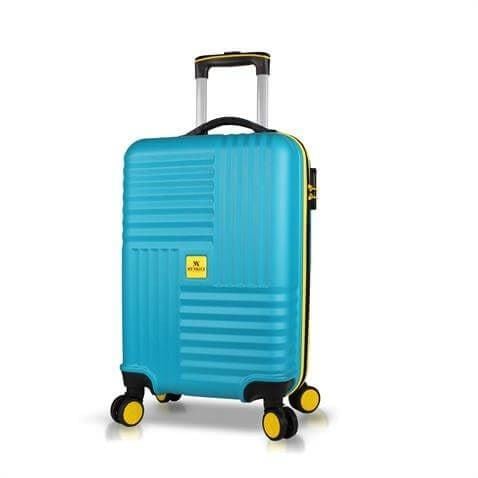 Puzzle Abs Küçük Kabin Boy Turkuaz Valiz