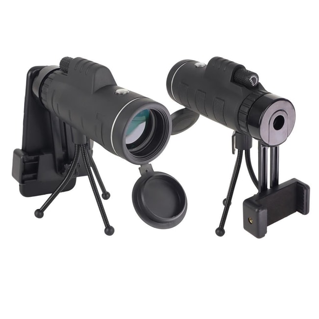 SKYPAL ST-201M 40X60 Monoküler Tripodlu Dürbün Taşıma Çantası ve Mobil Aparat